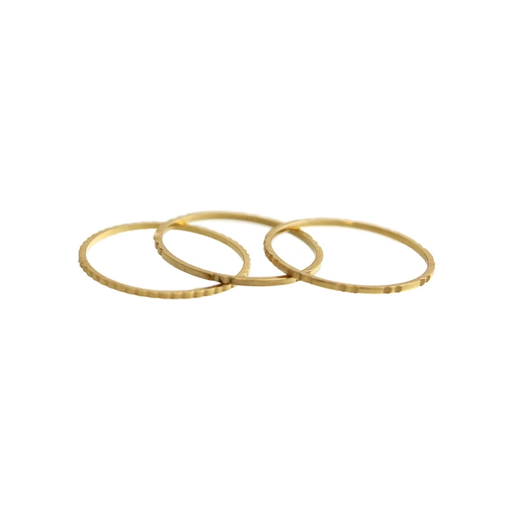リング 3本セット ステンレス | VINGTAINE | 詳細画像3 