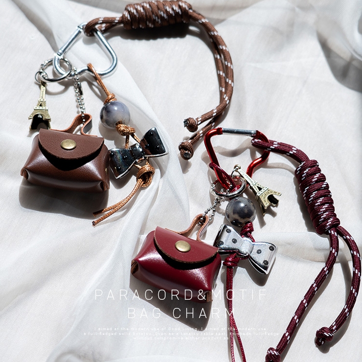 パラコード＆モチーフバッグチャーム | Vita Felice | 詳細画像2 