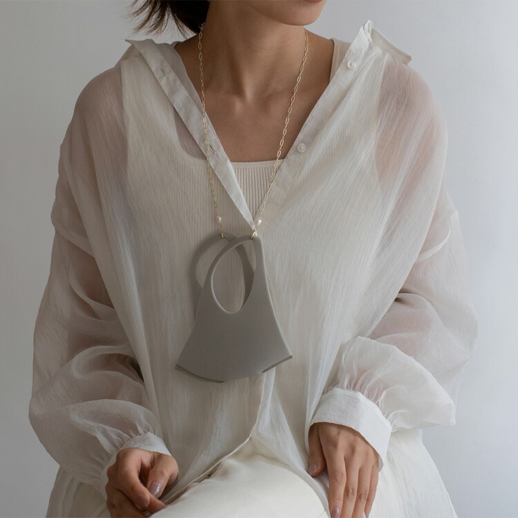 ゴールドマスクチェーン（淡水パール付き） | Vita Felice | 詳細画像6 