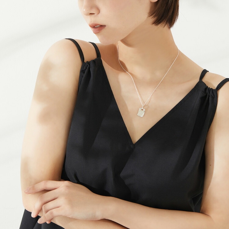 英字プレートネックレス | Vita Felice | 詳細画像8 