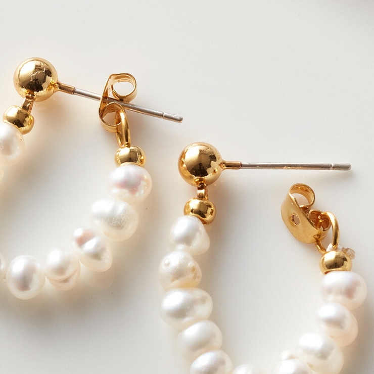 天然淡水パールピアス | Vita Felice | 詳細画像2 