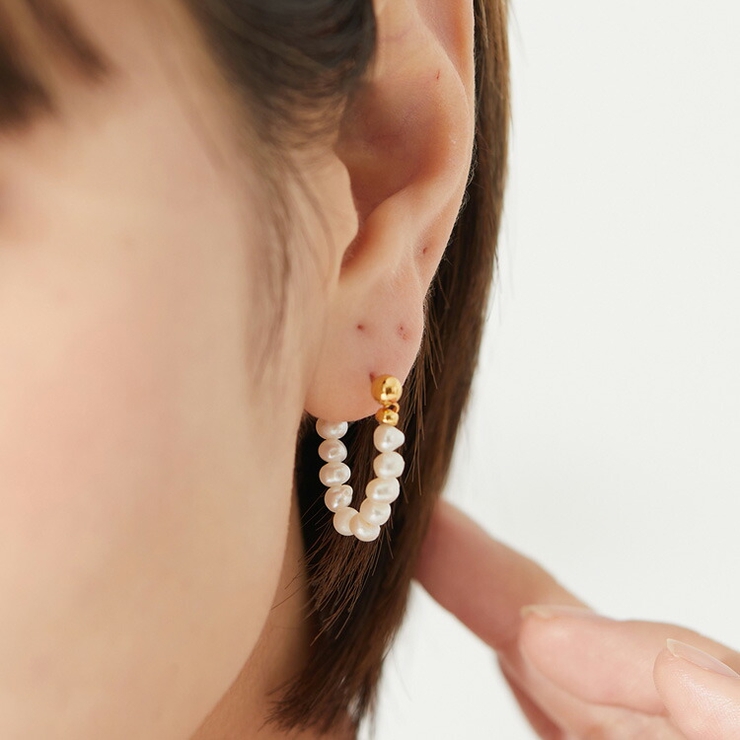 天然淡水パールピアス | Vita Felice | 詳細画像4 