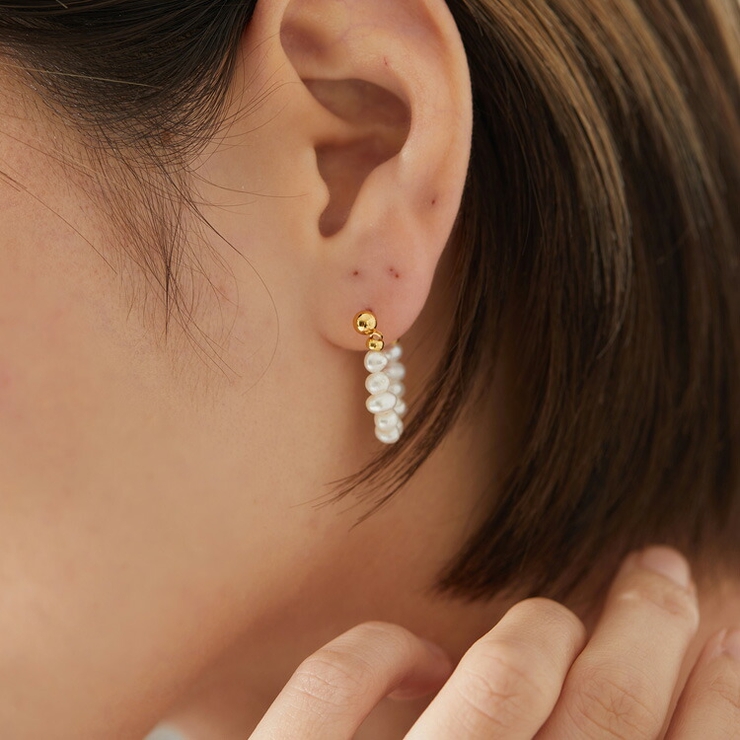 天然淡水パールピアス | Vita Felice | 詳細画像5 