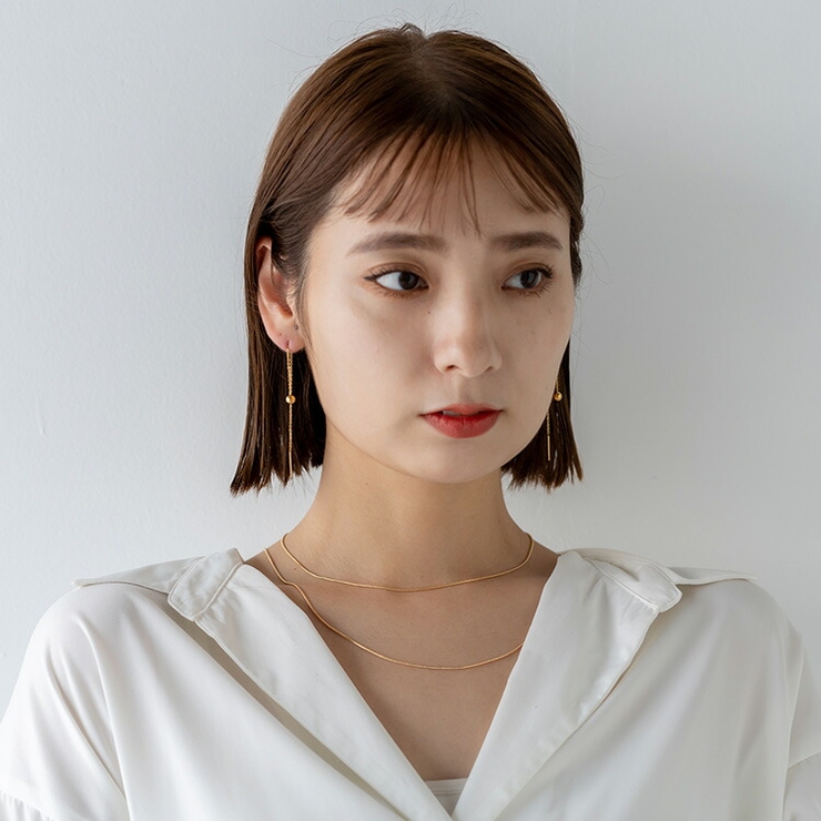 二連スネークチェーンネックレス | Vita Felice | 詳細画像6 