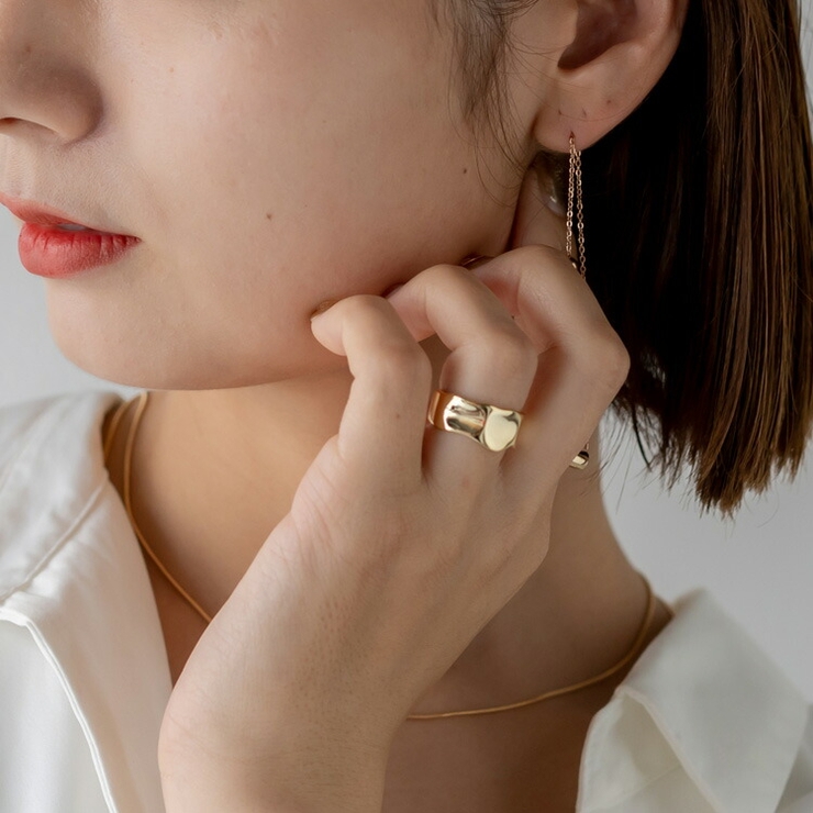 シルバー ハンマードリング 調整可能 【公式通販】