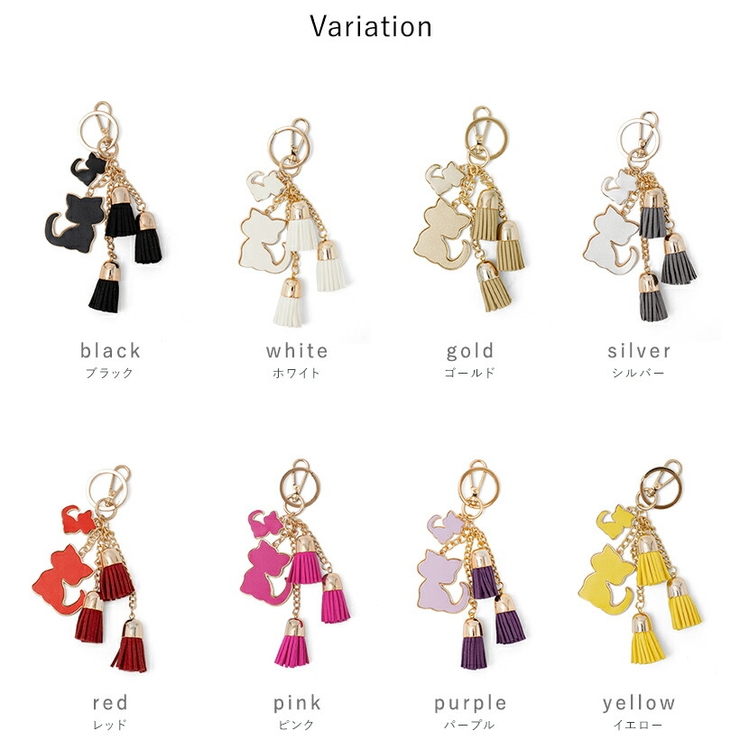 ネコモチーフバッグチャーム | Vita Felice | 詳細画像10 