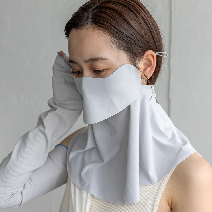 UVカット フェイス＆ネックカバー | Vita Felice | 詳細画像9 