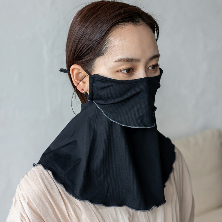 UVカット フェイス＆ネックカバー | Vita Felice | 詳細画像7 