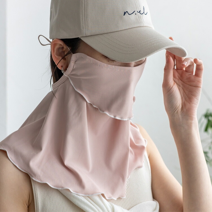 UVカット フェイス＆ネックカバー | Vita Felice | 詳細画像12 