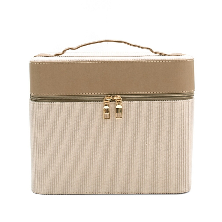 コーデュロイメイクボックス（左右各2段トレイ） | Vita Felice | 詳細画像15 