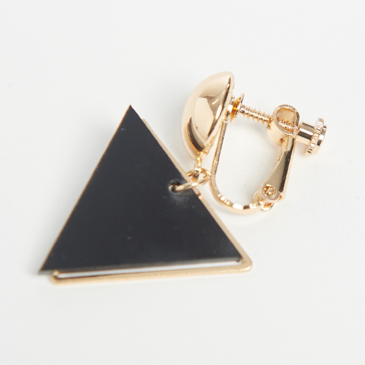 三角イヤリング MO18SP04-LG0004[品番：WG010030635]｜WEGO【WOMEN
