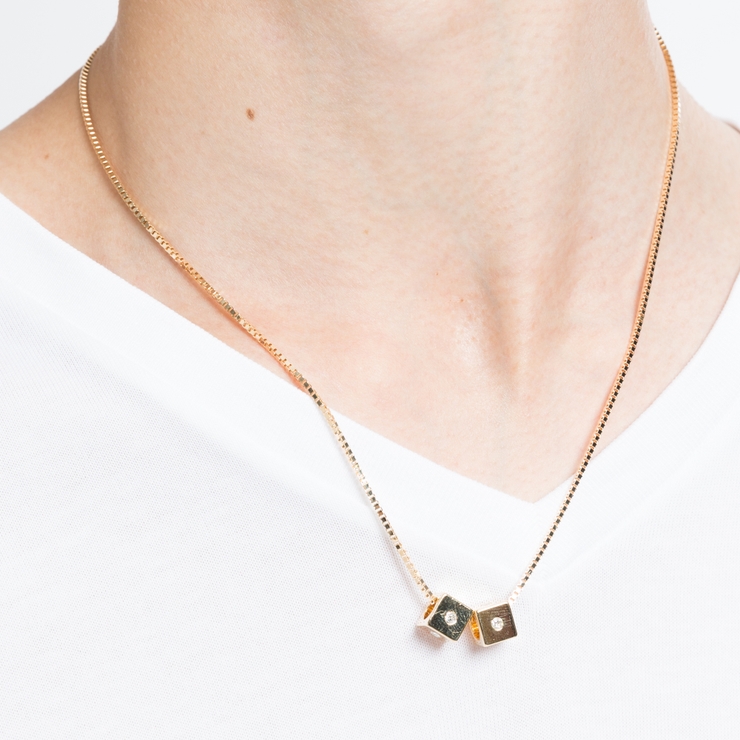 サイコロモチーフネックレス[品番：WG010021991]｜WEGO【MEN