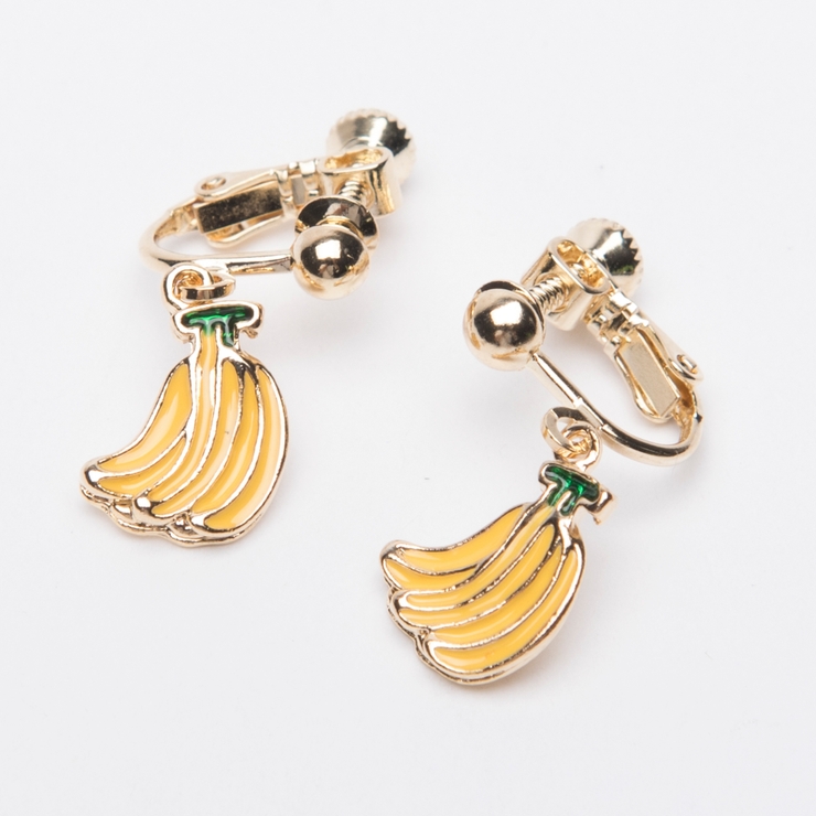 ガラ4 | フルーツイヤリング MO17SP04-LG0019 | WEGO【WOMEN】