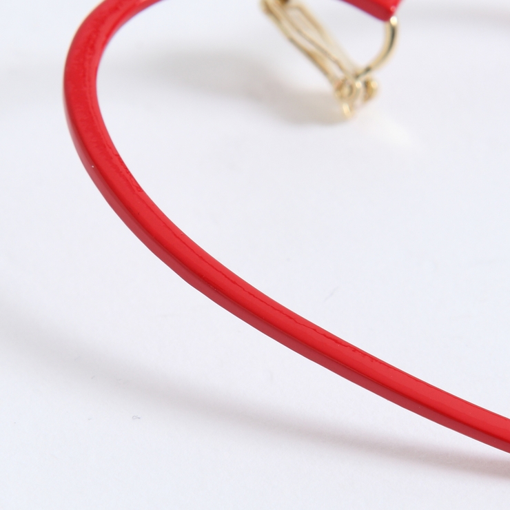 ビッグハートイヤリングカラー | WEGO【WOMEN】 | 詳細画像2 