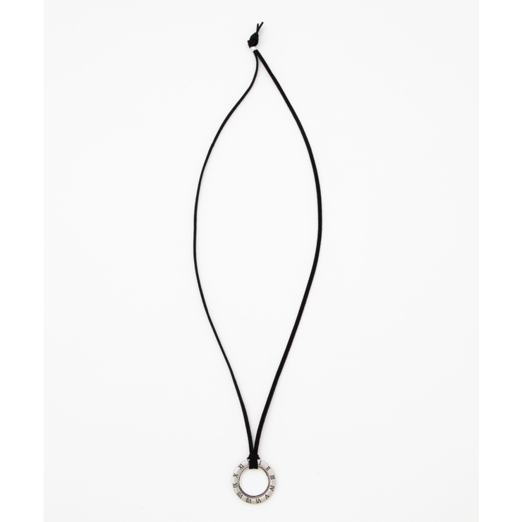 ブラック | レザーナンバーリングネックレス MO20SM04-MG2396 | WEGO【MEN】
