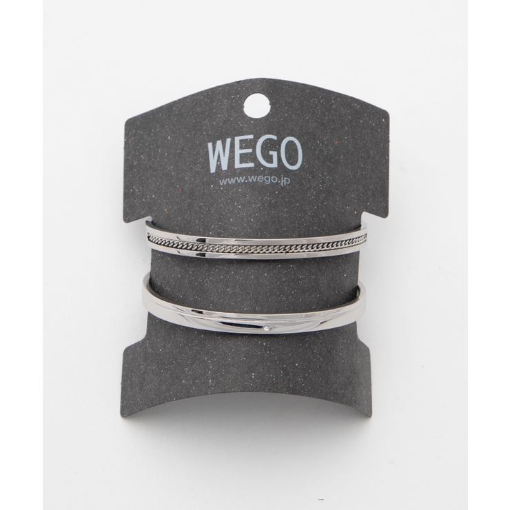 【2点セット】メタルバングル MT20SM04-MG2219 | WEGO【MEN】 | 詳細画像1 