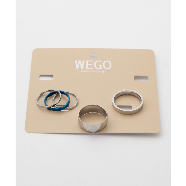 柄12 | 【3点セット】SETリング MT20SM04-MG2224 | WEGO【MEN】