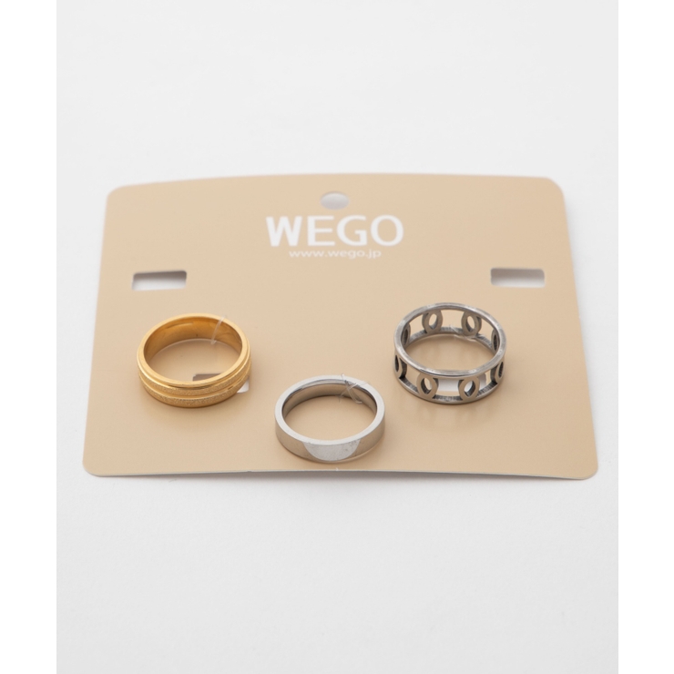 柄13 | 【3点セット】SETリング MT20SM04-MG2224 | WEGO【MEN】