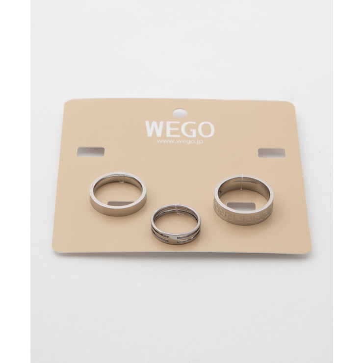 柄15 | 【3点セット】SETリング MT20SM04-MG2224 | WEGO【MEN】