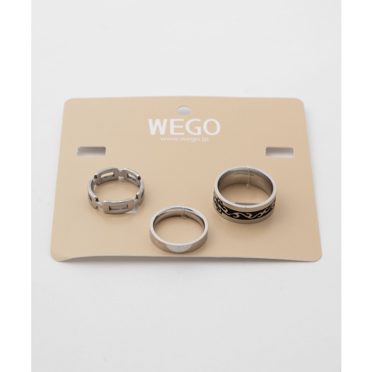 【3点セット】SETリング MT20SM04-MG2224 | WEGO【MEN】 | 詳細画像8 