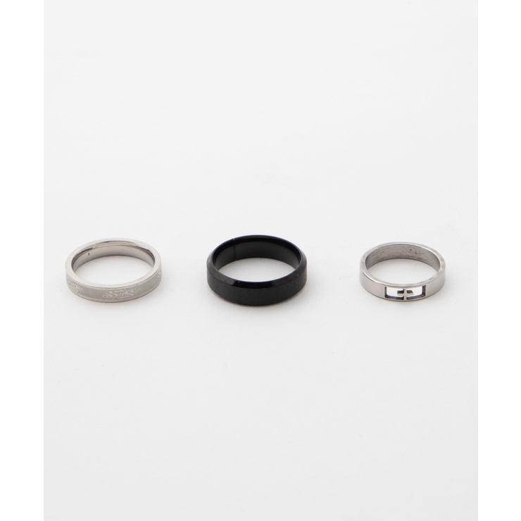 【3点セット】SETリング MT20SM04-MG2224 | WEGO【MEN】 | 詳細画像1 
