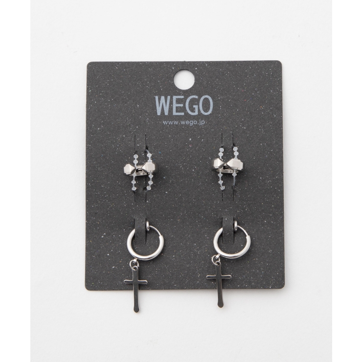 柄2 | 【4点セット】モチーフSETイヤリング MT20SM04-MG2393 | WEGO【MEN】