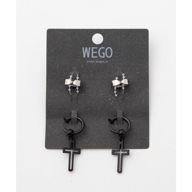 柄4 | 【4点セット】モチーフSETイヤリング MT20SM04-MG2393 | WEGO【MEN】