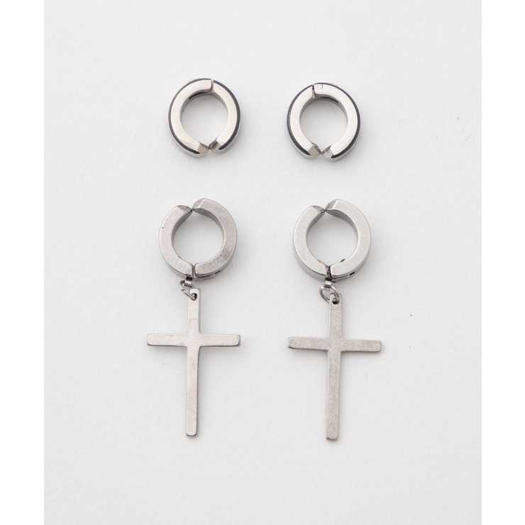 【4点セット】モチーフSETイヤリング MT20SM04-MG2393 | WEGO【MEN】 | 詳細画像1 