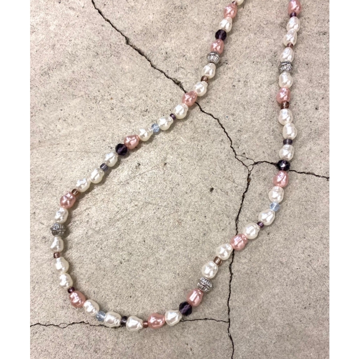 カラーパールネックレス 韓国 韓国ファッション | WEGO【MEN】 | 詳細画像4 