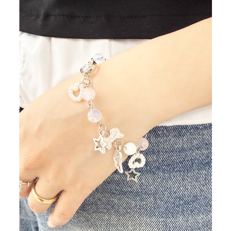 柄３ | Lラブリーモチーフビーズブレス | WEGO【WOMEN】