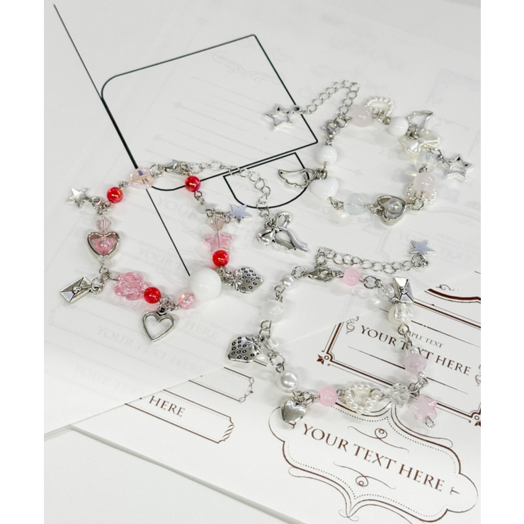 Lラブリーモチーフビーズブレス | WEGO【WOMEN】 | 詳細画像1 