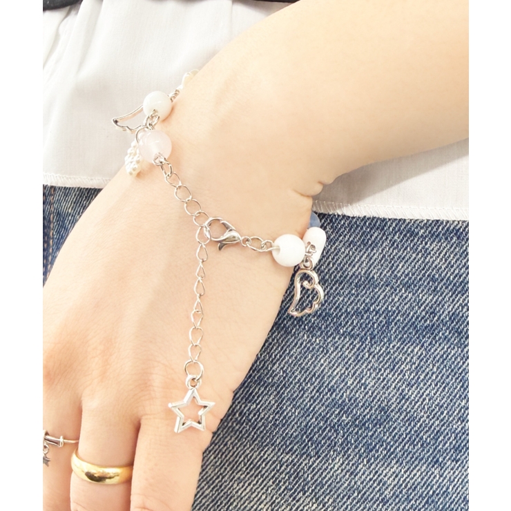 Lラブリーモチーフビーズブレス | WEGO【WOMEN】 | 詳細画像4 