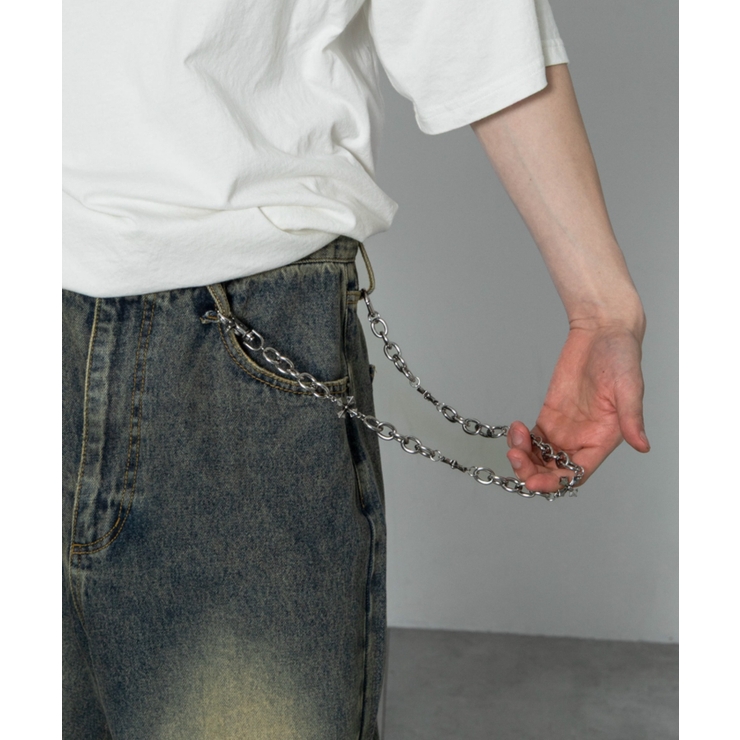 Mモチーフウォレットチェーン | WEGO【MEN】 | 詳細画像2 