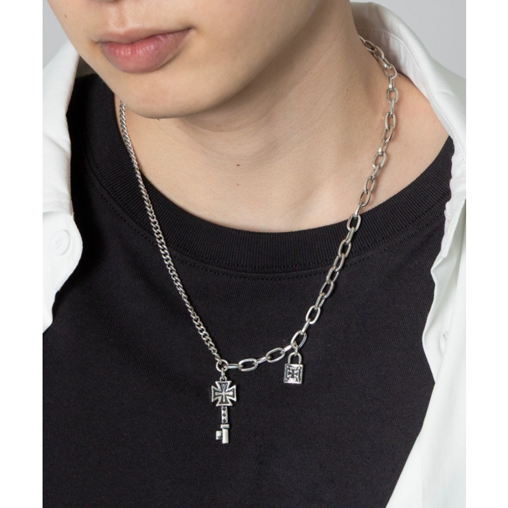 MMIXチェーンモチーフネックレス | WEGO【MEN】 | 詳細画像3 