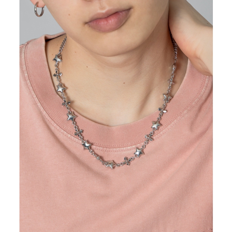 Mスターモチーフネックレス | WEGO【MEN】 | 詳細画像4 