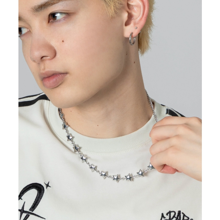 Mスターモチーフネックレス | WEGO【MEN】 | 詳細画像5 