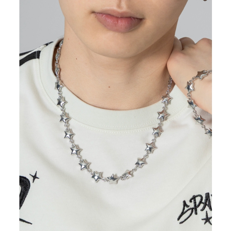 Mスターモチーフネックレス | WEGO【MEN】 | 詳細画像8 