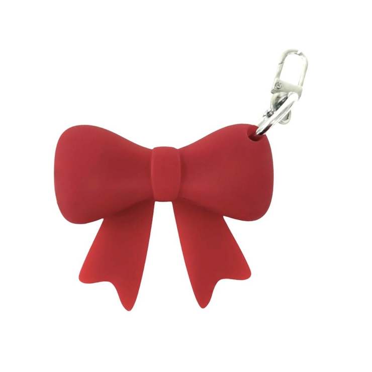レッド | BIGリボンリップチャームキーホルダー | WEGO【WOMEN】
