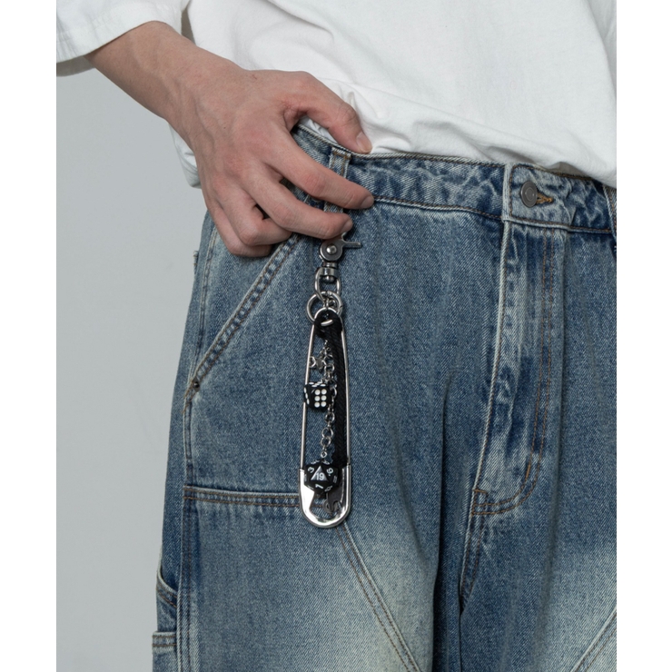 柄１ | Mセーフティーピンモチーフキーチャーム | WEGO【MEN】