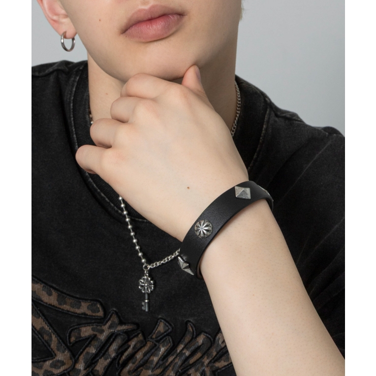 MモチーフPUブレス | WEGO【MEN】 | 詳細画像5 