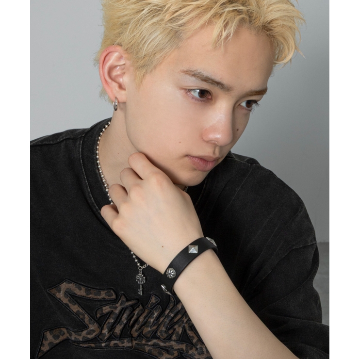 MモチーフPUブレス | WEGO【MEN】 | 詳細画像8 
