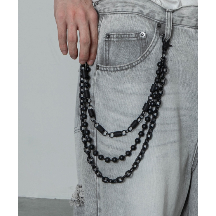 M3連ウォレットチェーン | WEGO【MEN】 | 詳細画像1 