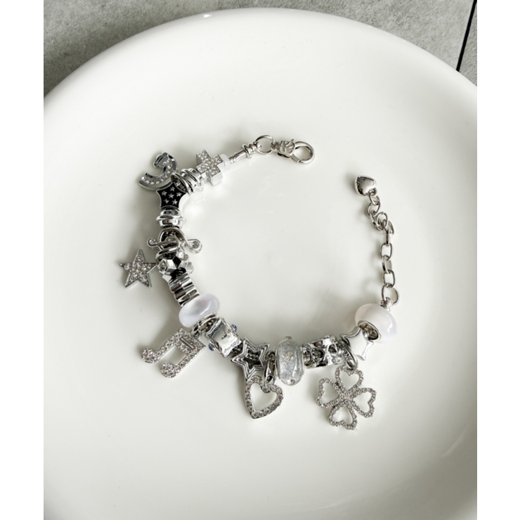 Lモチーフアソートチェーンブレス | WEGO【WOMEN】 | 詳細画像3 