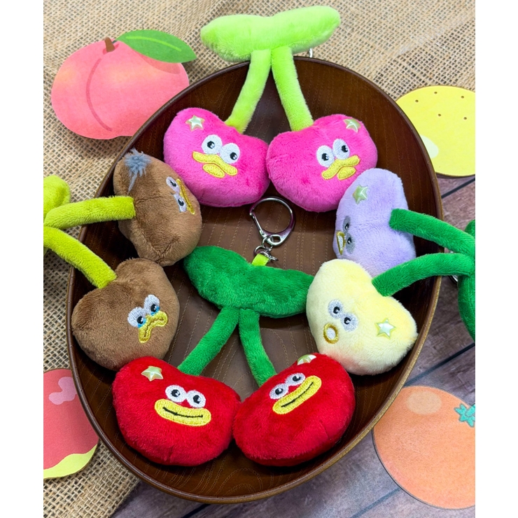 ボンボン☆サクランボモンスターぬいぐるみキーホルダー | WEGO【WOMEN】 | 詳細画像1 