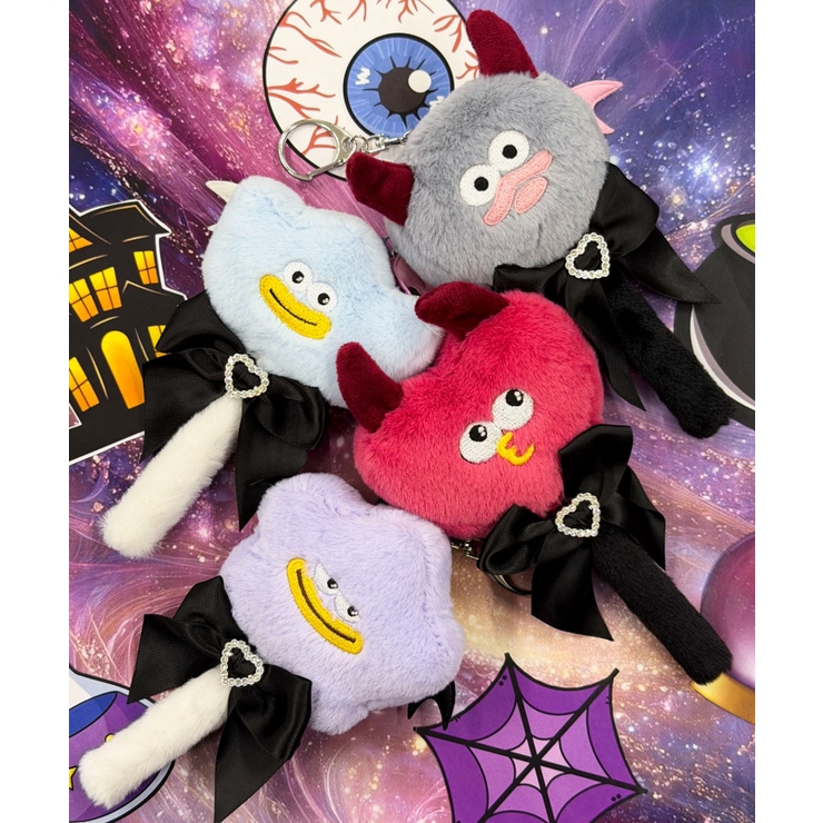 ダークなダークネステッキ☆モンスターぬいぐるみキーホルダー | WEGO【WOMEN】 | 詳細画像1 
