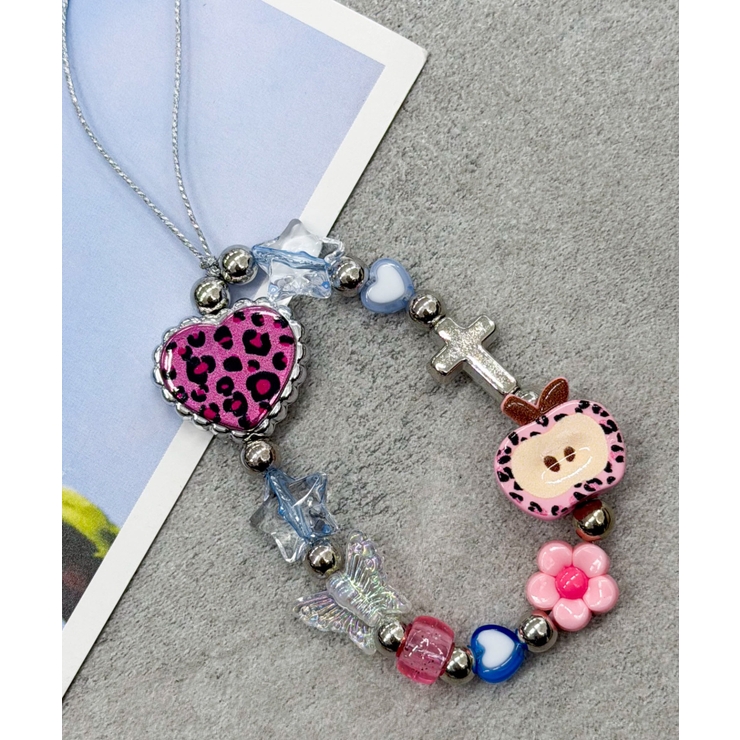 柄8 | ちびビーズストラップキーホルダーA | WEGO【WOMEN】
