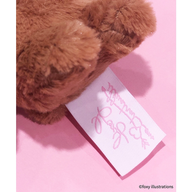 foxy illustrations WC バニー ベアー コラボぬいぐるみ WC】【foxy illustrations WC】ヌイグルミチャーム[品番