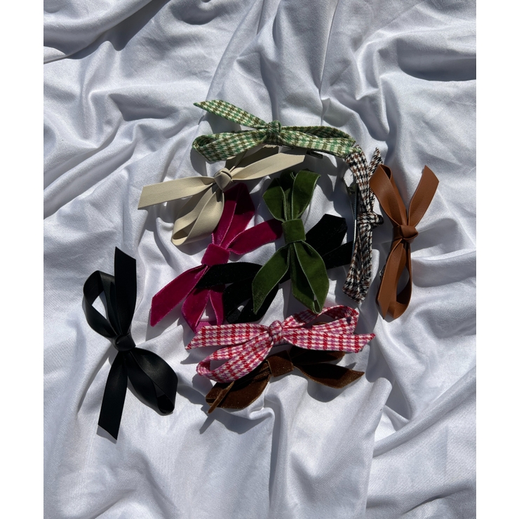 【WC】チェックリボンヘアピン | WEGO【WOMEN】 | 詳細画像5 
