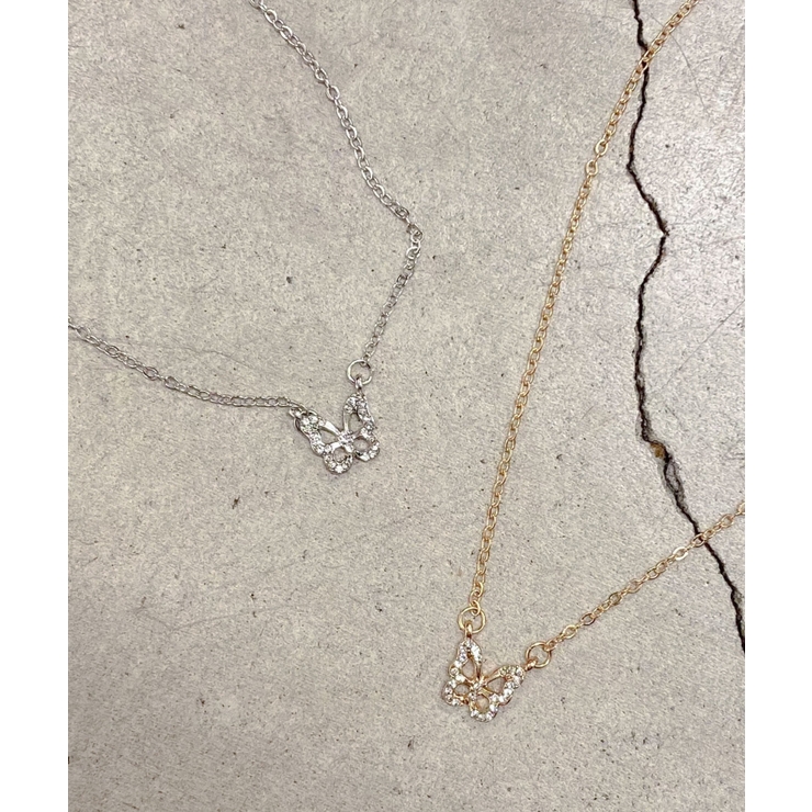 プチバタフライネックレス[品番：WG010082987]｜WEGO【WOMEN