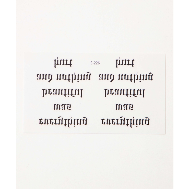 柄9 | セットタトゥーシールA レディース 春 | WEGO【WOMEN】